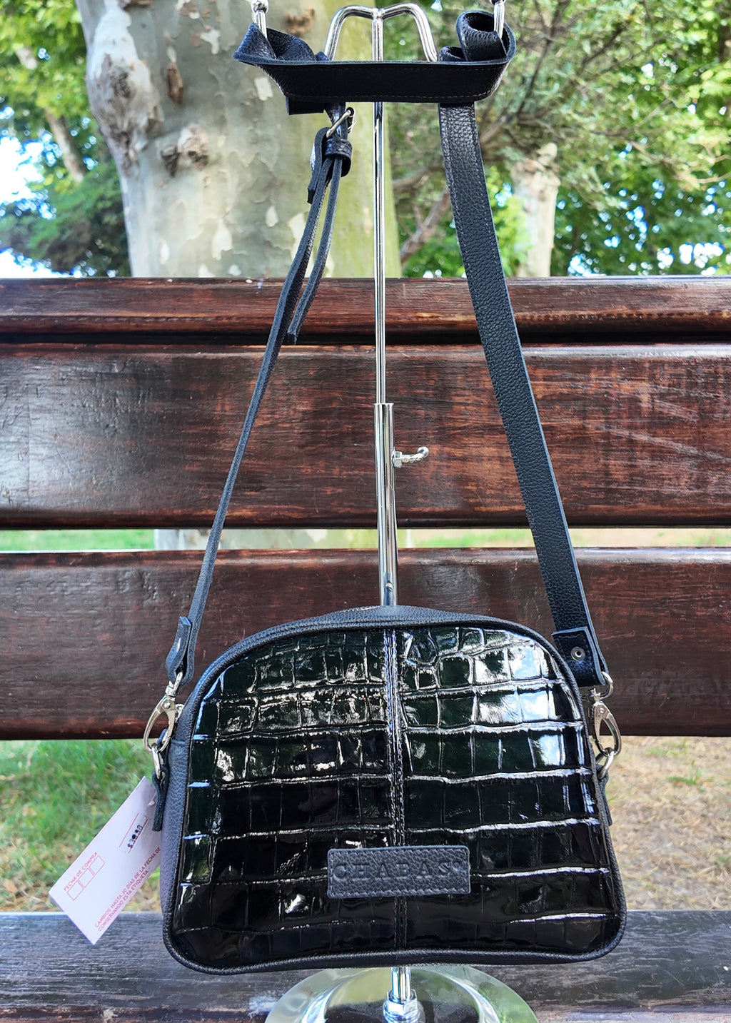 Cartera CHABAS de cuero Ameli