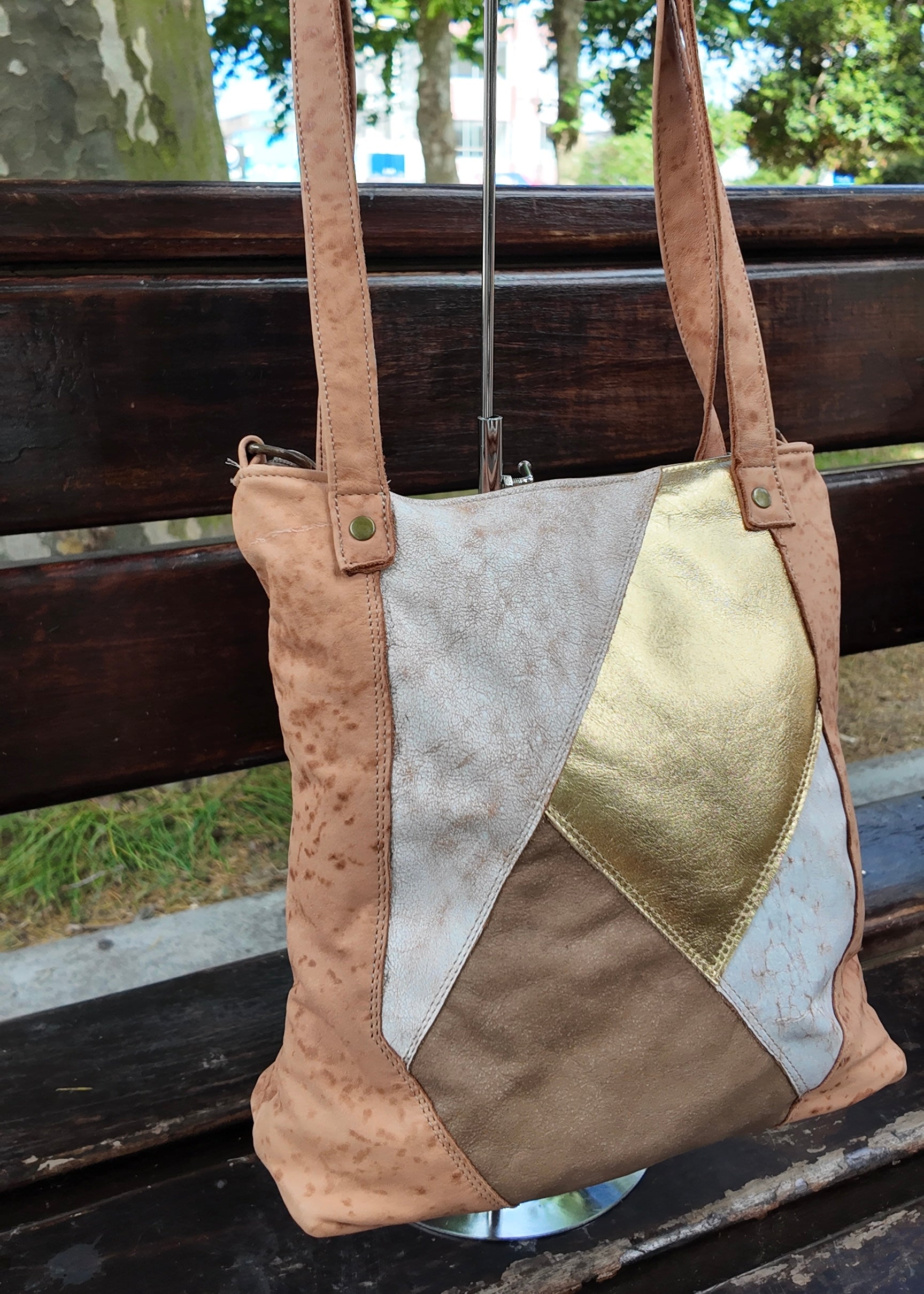 Cartera de cuero Zira