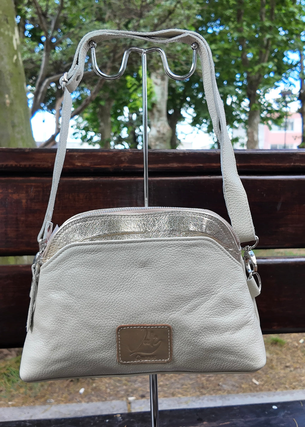Cartera de cuero Rebecca