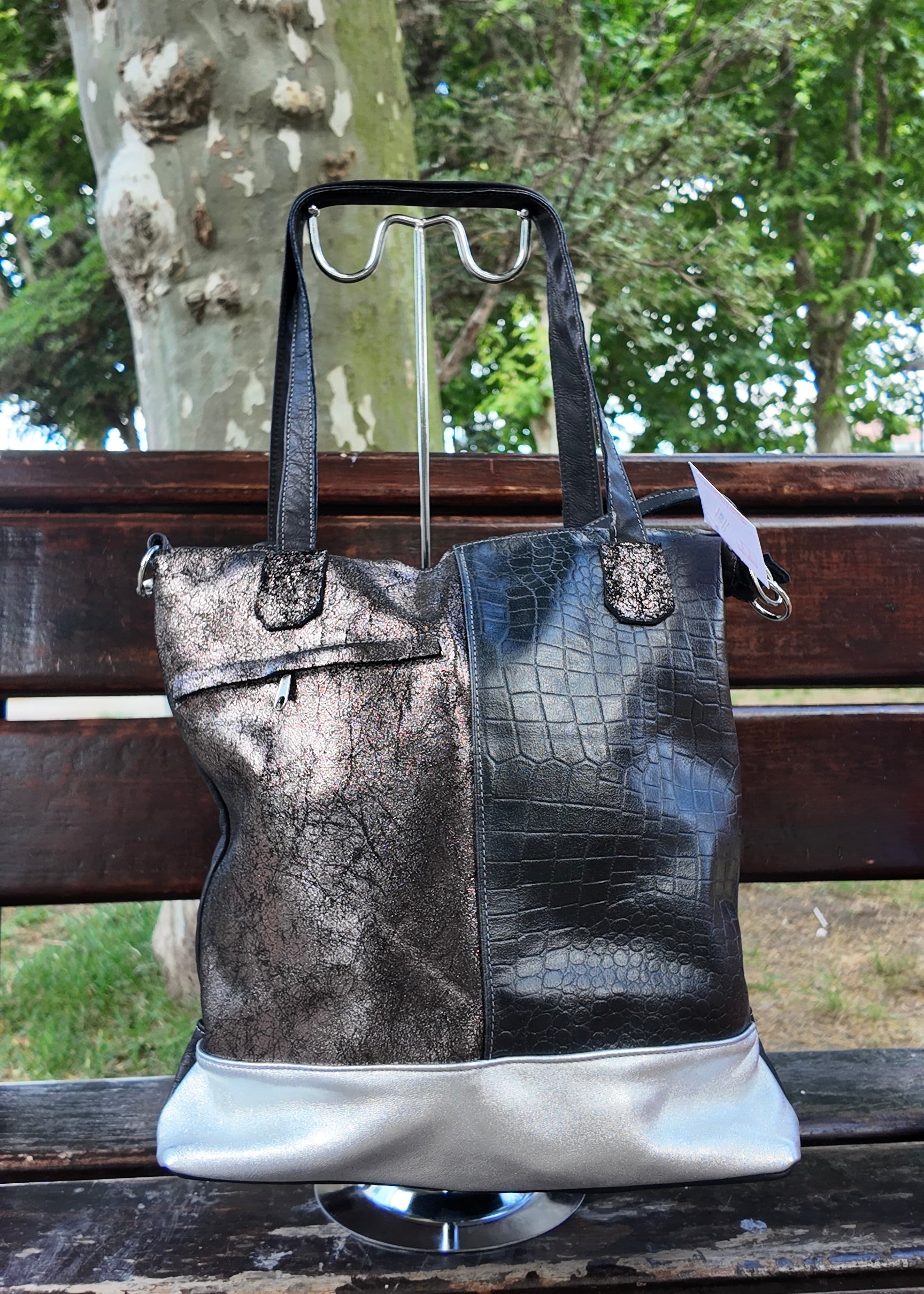 Cartera de cuero Melissa