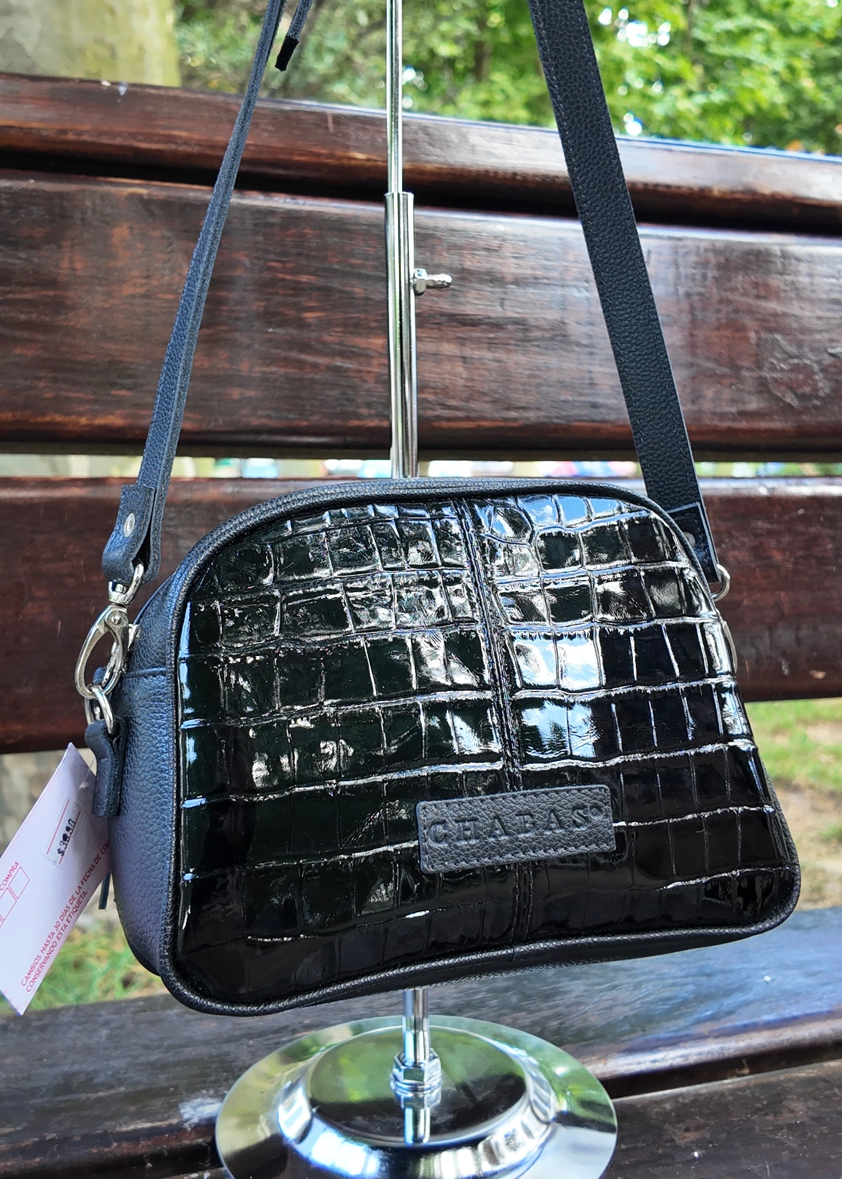Cartera CHABAS de cuero Ameli
