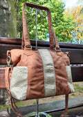 Cartera de cuero Luar