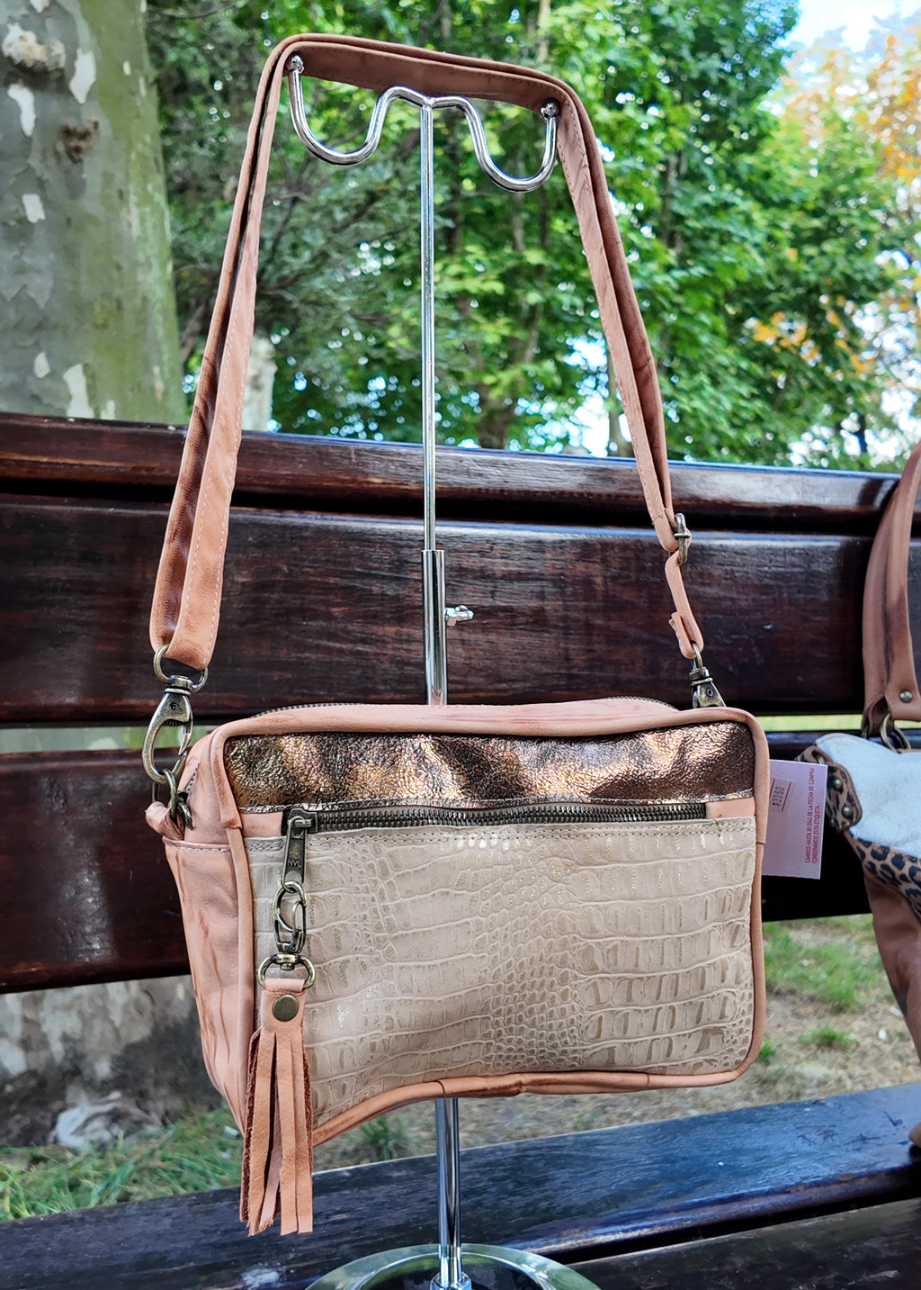 Cartera de Cuero Omelia