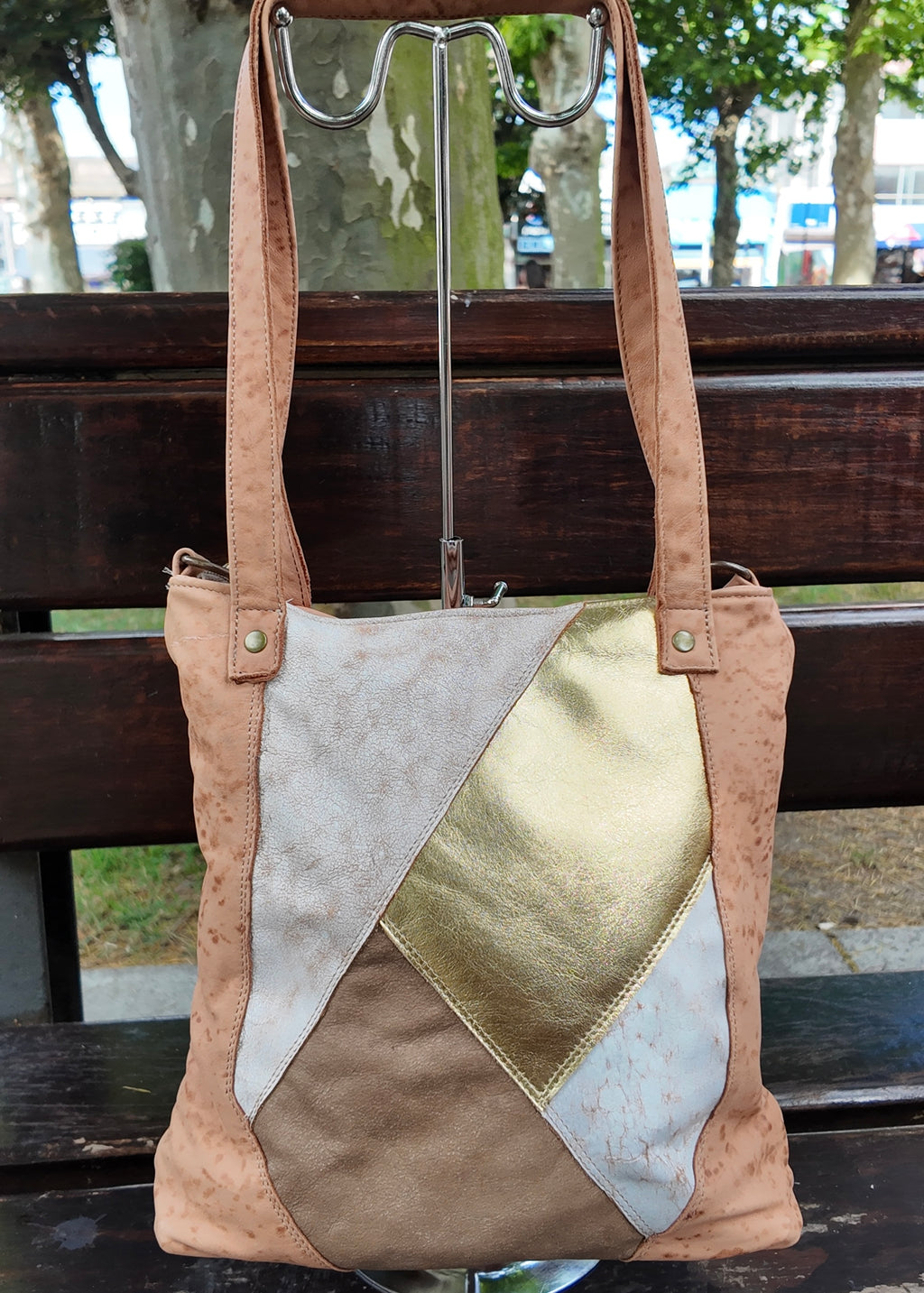 Cartera de cuero Zira