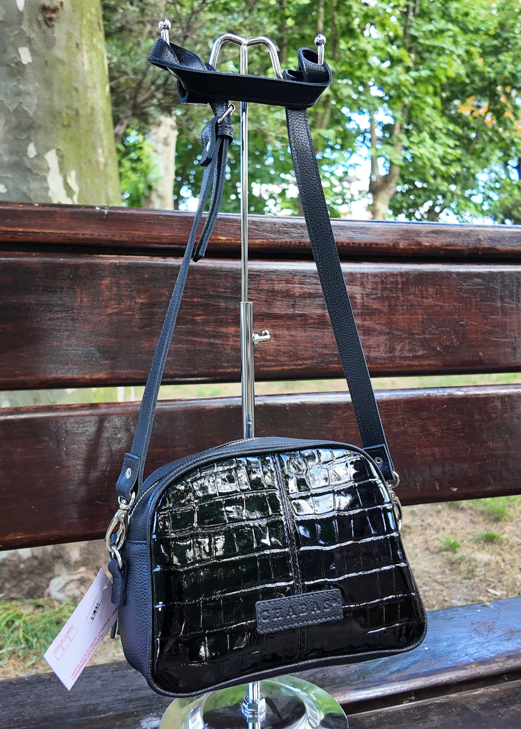Cartera CHABAS de cuero Ameli