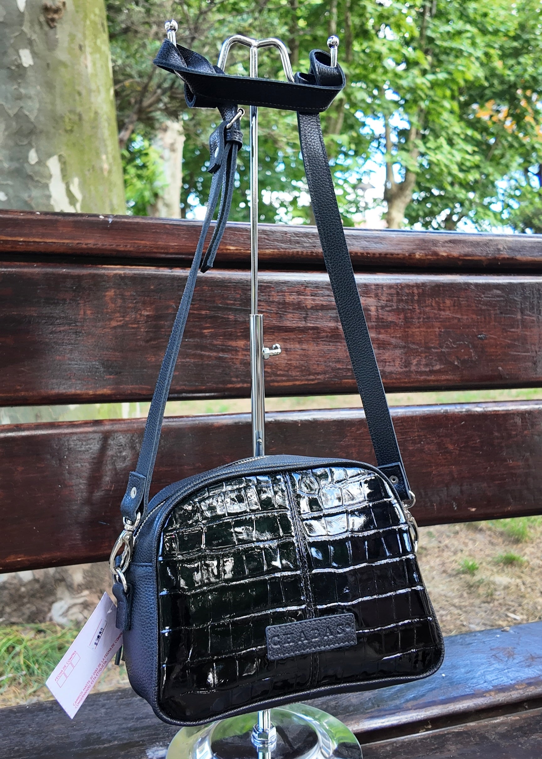 Cartera CHABAS de cuero Ameli
