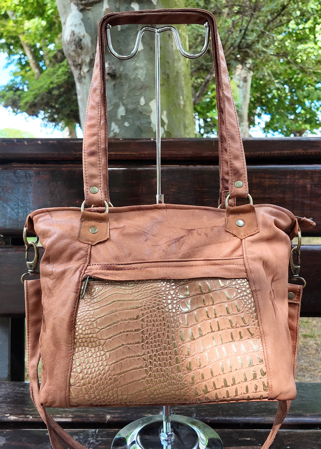 Cartera de cuero Curazo