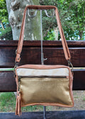 Cartera de cuero Naclis