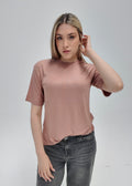 Remera Satin Rose