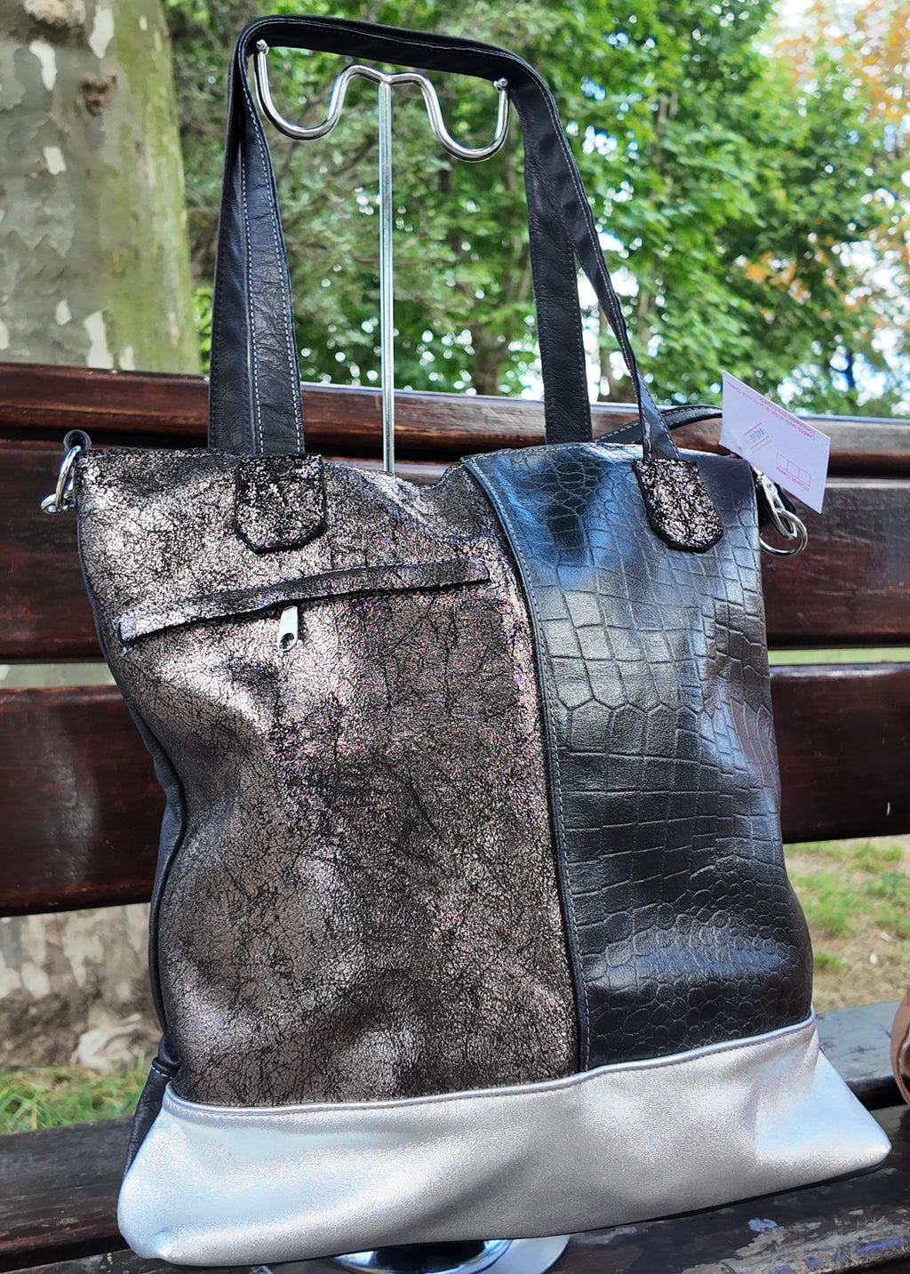 Cartera de cuero Melissa