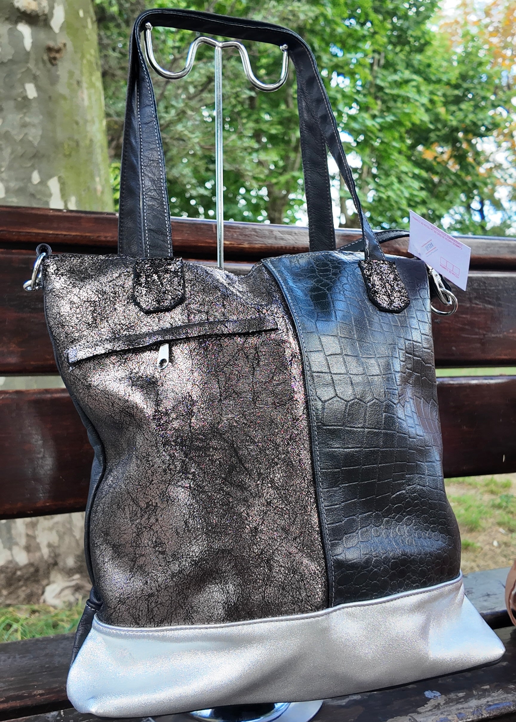 Cartera de cuero Melissa