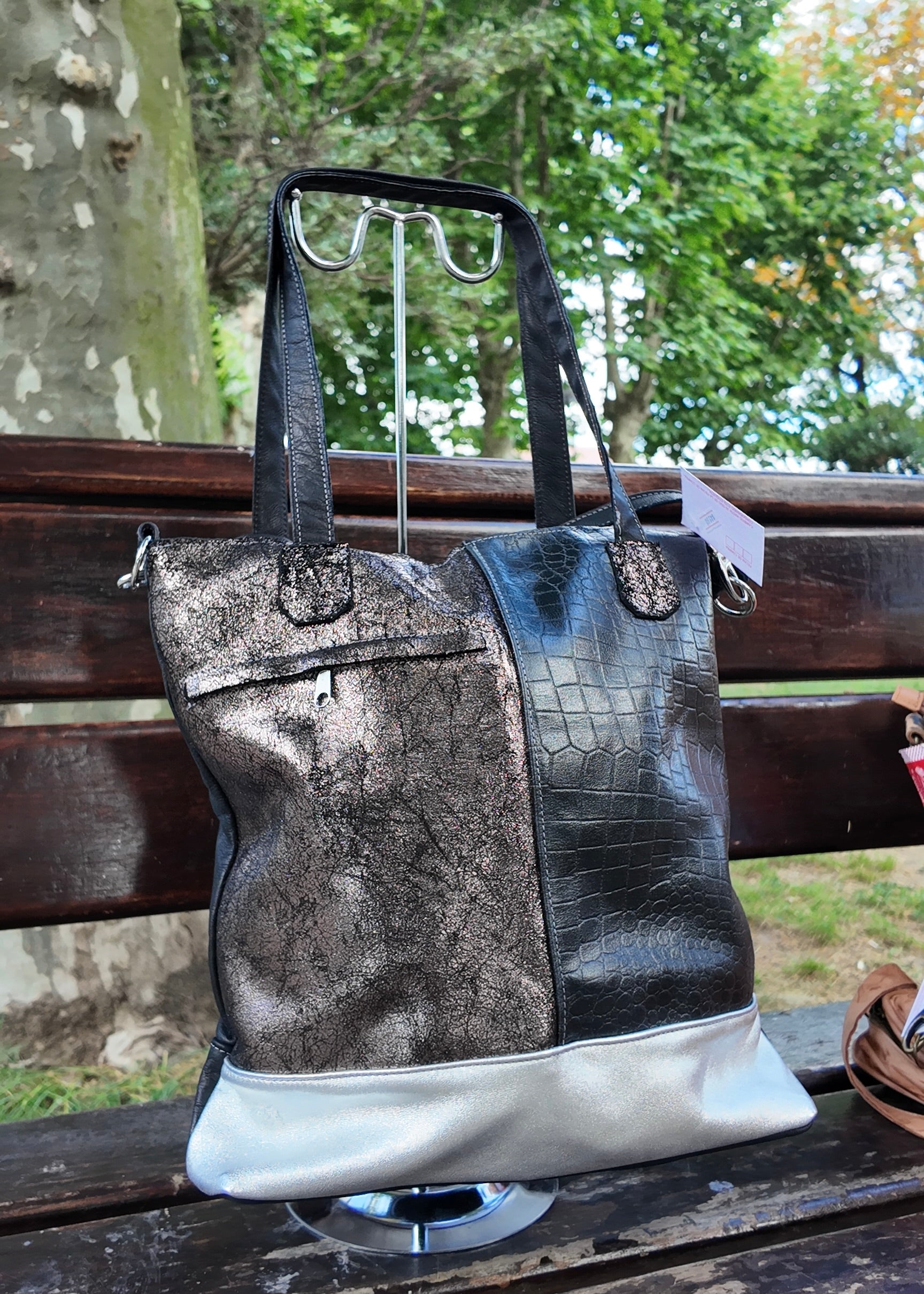 Cartera de cuero Melissa