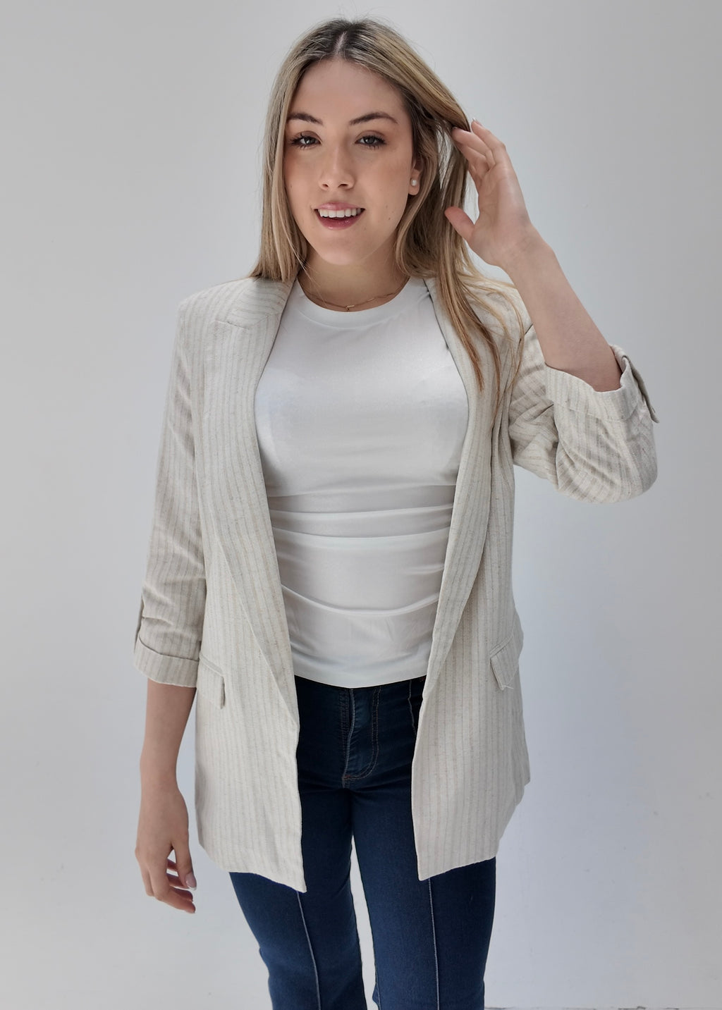 Blazer Rayado
