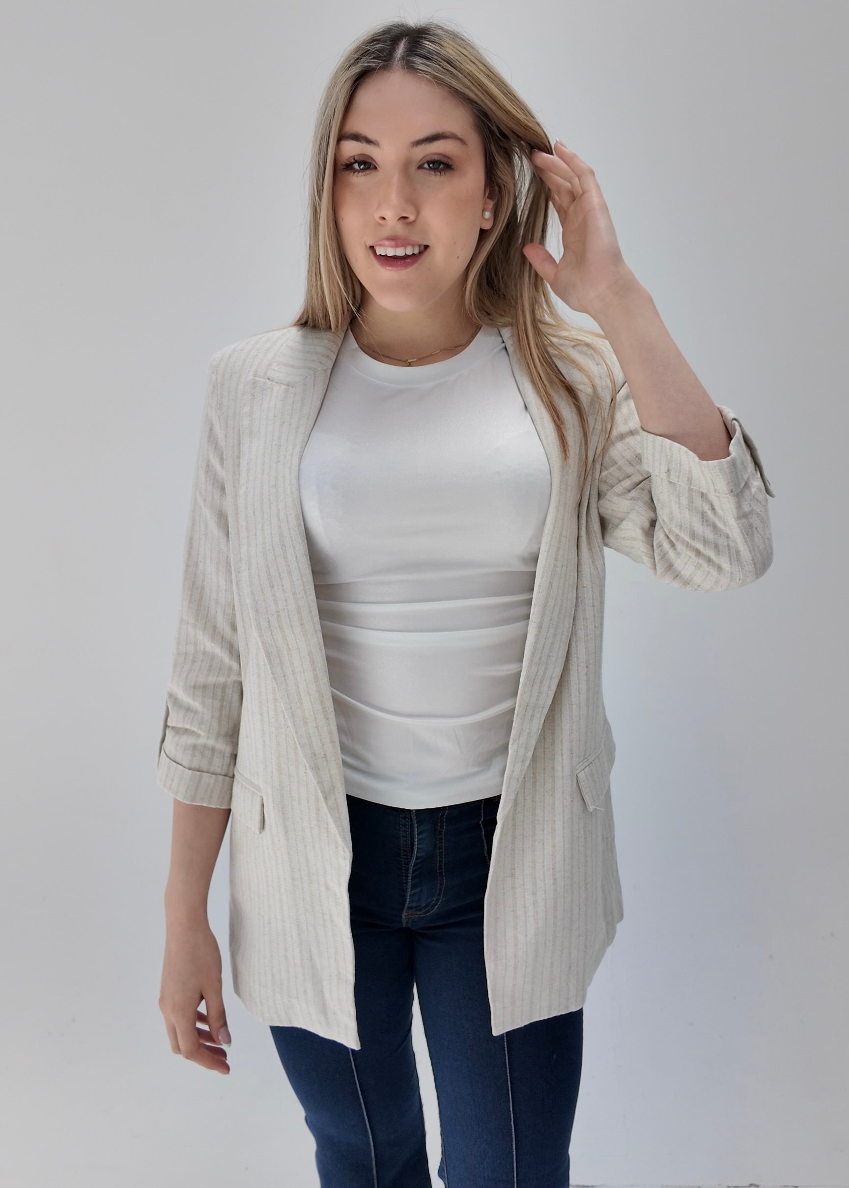 Blazer Rayado