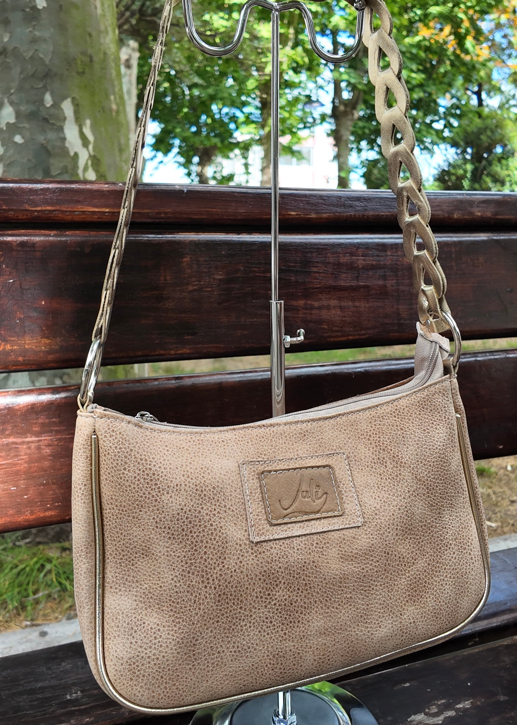 Cartera de cuero Venni