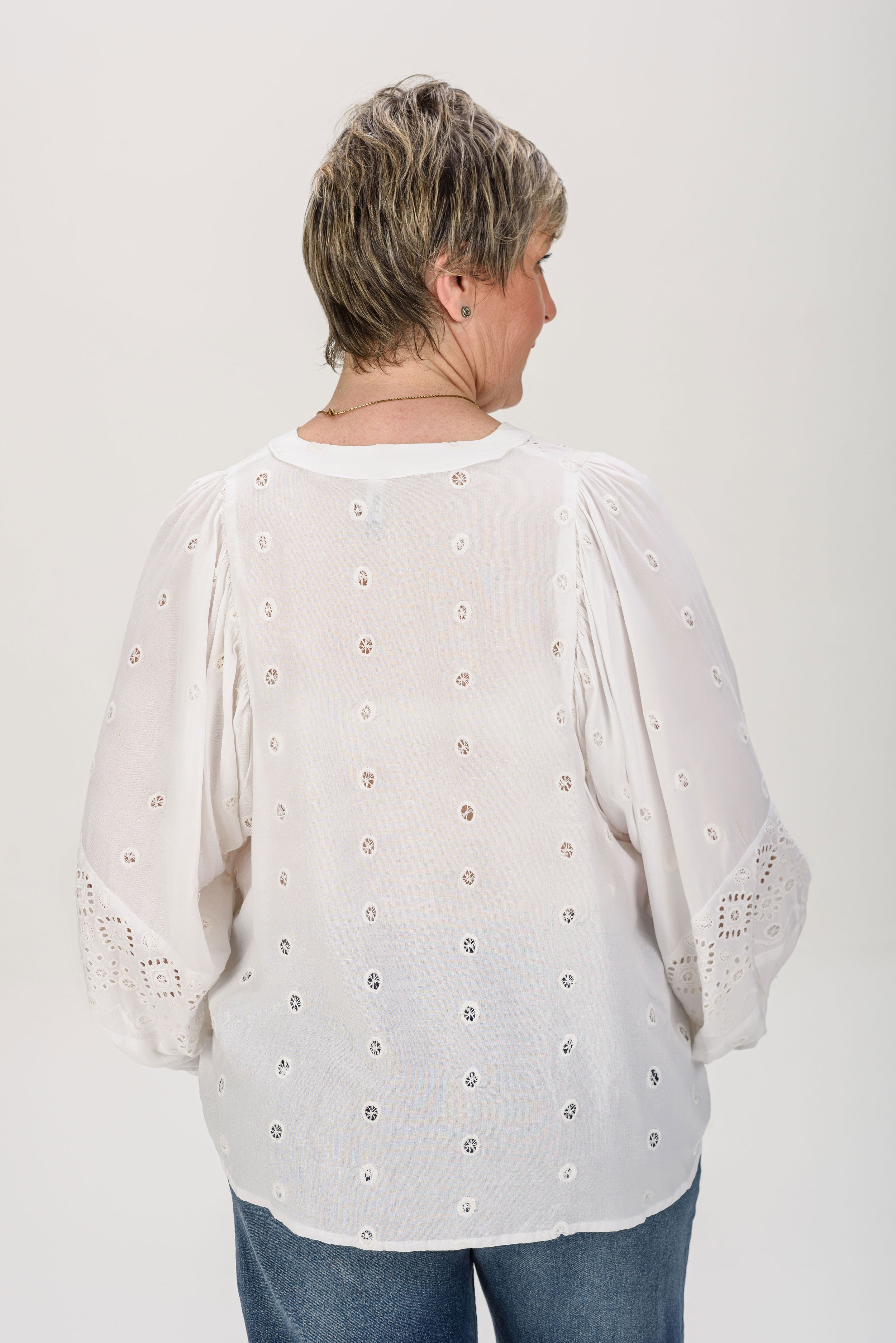 Blusa Broderie